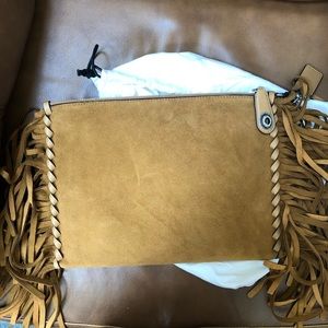 Coach turnkey fringe clutch
